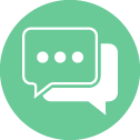 ícono de conversación