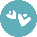 A heart symbol icon